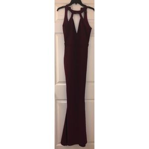 Burgundy Dress (Mermaid Dress)